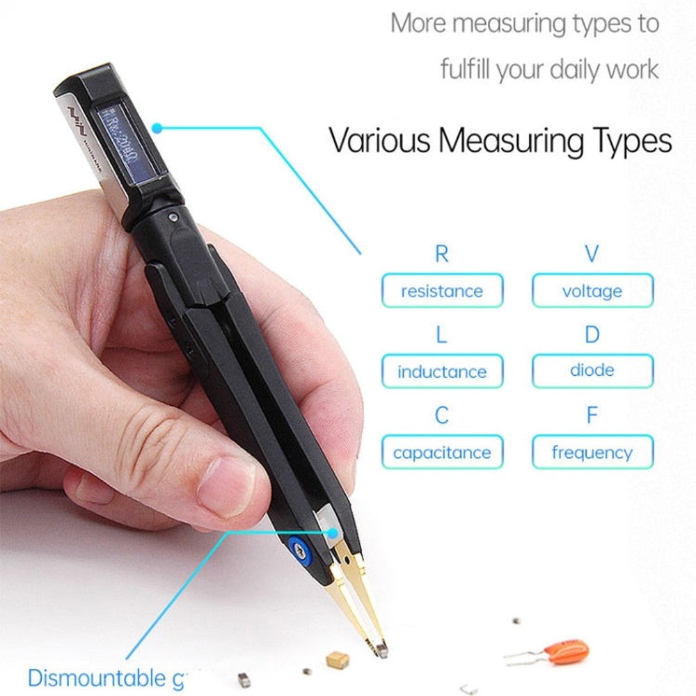 MINIWARE DT71 Measuring Digital Tweezers Signal Generator Multimeter, DT71