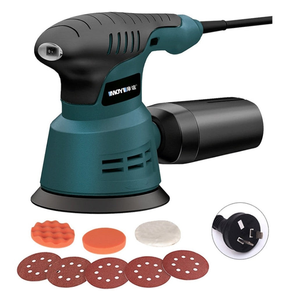 MOYI Small Polishing Sandpaper Machine Woodworking Electric Disc Sander, 8pcs /Set AU Plug, 8pcs /Set US Plug, 8pcs /Set UK Plug, 8pcs /Set EU Plug, 5pcs /Set AU Plug, 5pcs /Set EU Plug, 5pcs /Set UK Plug, 5pcs /Set US Plug