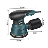 MOYI Small Polishing Sandpaper Machine Woodworking Electric Disc Sander, 8pcs /Set AU Plug, 8pcs /Set US Plug, 8pcs /Set UK Plug, 8pcs /Set EU Plug, 5pcs /Set AU Plug, 5pcs /Set EU Plug, 5pcs /Set UK Plug, 5pcs /Set US Plug