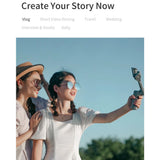 MOZA Mini MX 3 Axis Foldable Handheld Gimbal Stabilizer for Action Camera and Smart Phone, Mini MX