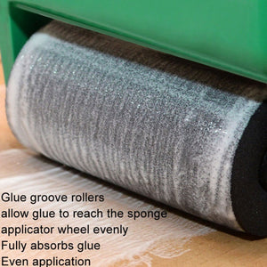 MYTEC Manual Glue Applicator Roller Type Gluer Small Manual Gluing Machine, 3 inch Non - adjustable, 3 inch Adjustable, 6 inch Non - adjustable, 6 inch Adjustable - laboratorydeal