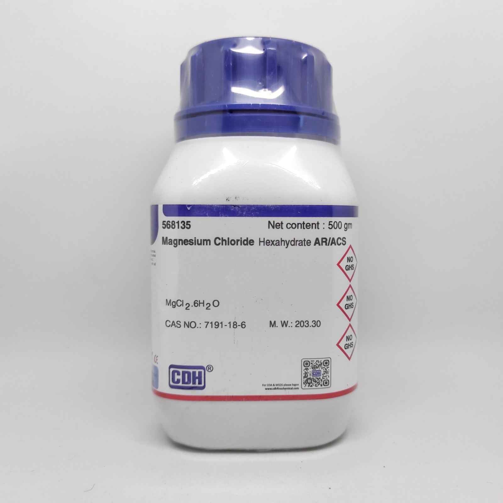 Magnesium Chloride Crystal Hexahydrate 500gm
