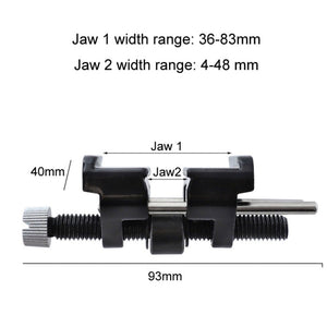 Manual Woodworking Planer Fixed Angle Sharpener Bracket, Cast Iron+Stainless Steel - laboratorydeal