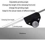 Manual Woodworking Planer Fixed Angle Sharpener Bracket, Cast Iron+Stainless Steel