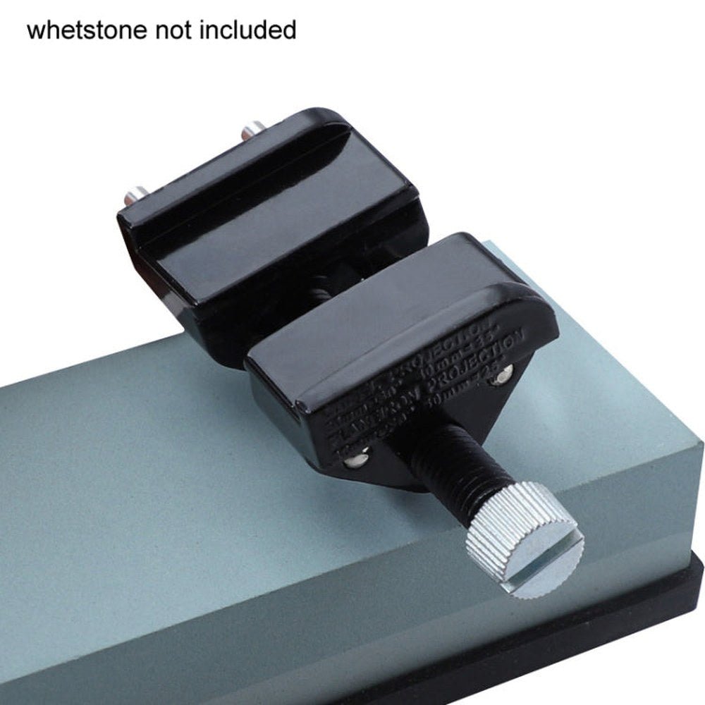 Manual Woodworking Planer Fixed Angle Sharpener Bracket, Cast Iron+Stainless Steel - laboratorydeal