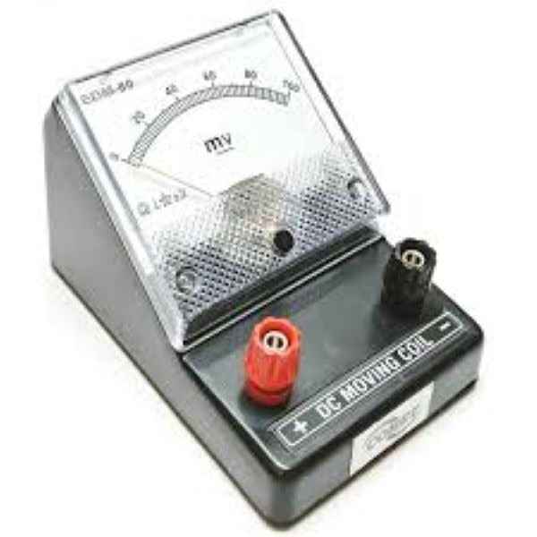 LABPRO Milli Voltmeter EDM-80 Desk Stand Analog 0-500mV DC Moving Coil