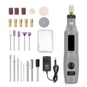 Mini Electrical Engraving Pen Cutting And Polishing Electrical Grinder Tool Set, US Plug, US Plug(Red), US Plug(Grey), US Plug(Green) - laboratorydeal