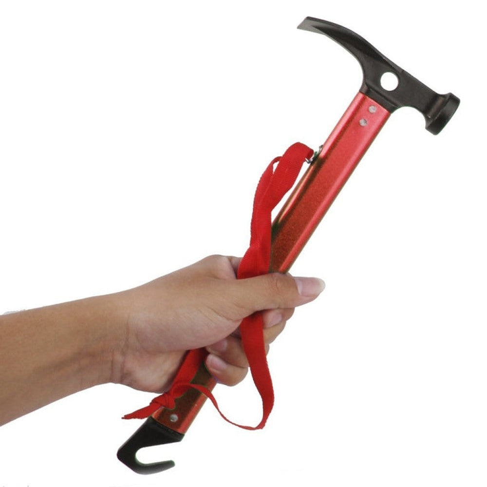 Multi-Purpose Camping Hammer Outdoor Tool ,Random Color Delivery, Camping Hammer