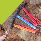 Multi-Purpose Camping Hammer Outdoor Tool ,Random Color Delivery, Camping Hammer