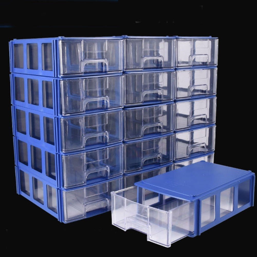 Multifunctional Building Block Type Component Box Storage Box Drawer Type Parts Box Combined Accessory Box, LT - 00A L - laboratorydeal