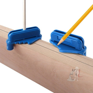 Multifunctional Scriber Woodworking Tools, Scribe Blue (Without Pencil), Scribe Gray (Without Pencil), Scribe Blue (Including 2 Pencils), Scribe Gray (Including 2 Pencils） - laboratorydeal