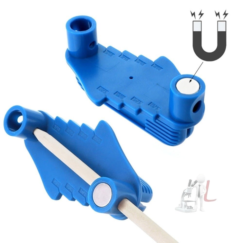 Multifunctional Scriber Woodworking Tools, Scribe Blue (Without Pencil), Scribe Gray (Without Pencil), Scribe Blue (Including 2 Pencils), Scribe Gray (Including 2 Pencils） - laboratorydeal