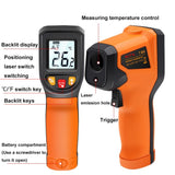 NJTY Digital Display High-Precision Infrared Thermometer For Bakery Kitchen Industry, T400, T400A (Adjustable), T600, T600A (Adjustable)