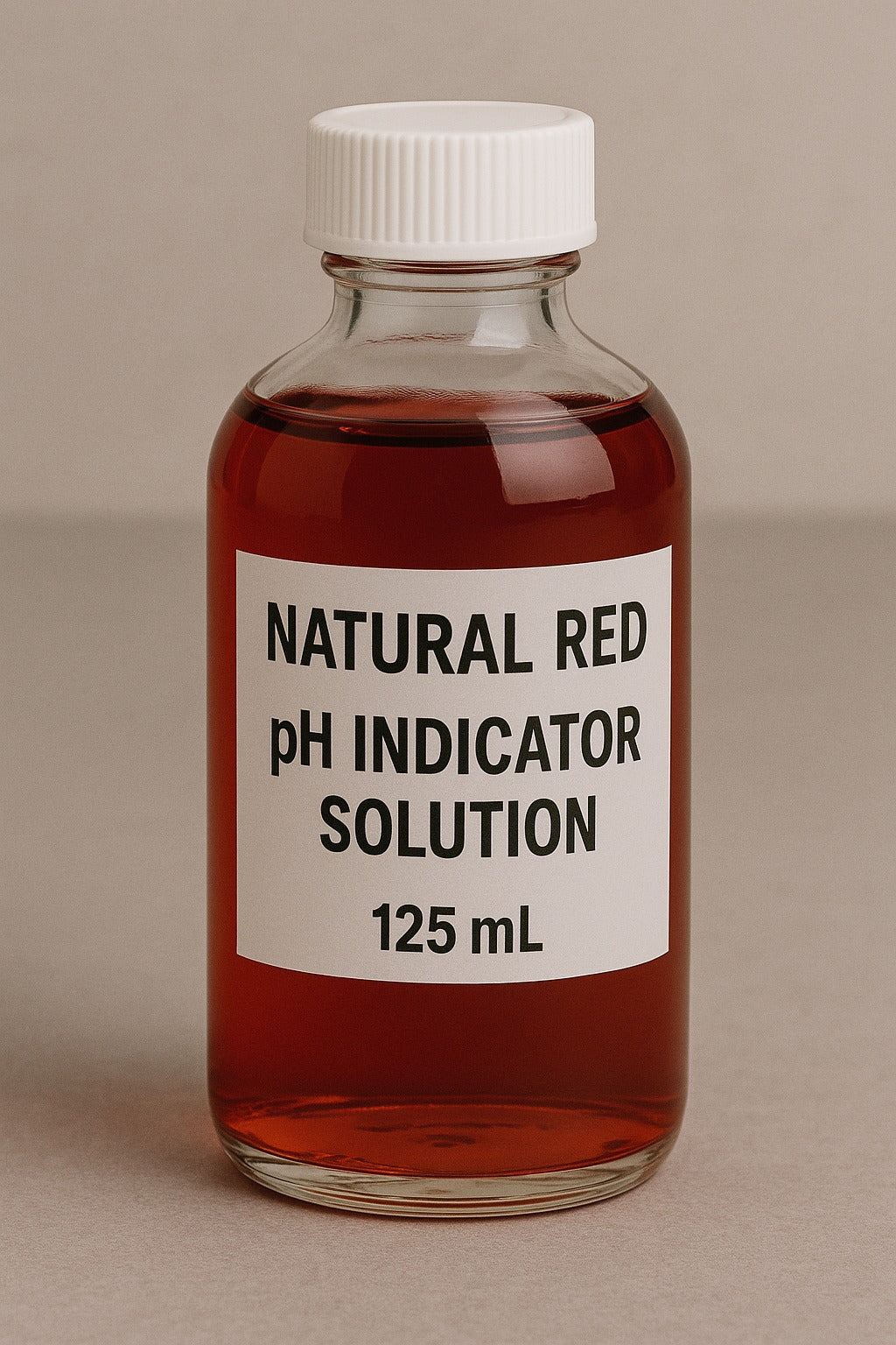 Natural Red PH Indicator Sulution 125 ML
