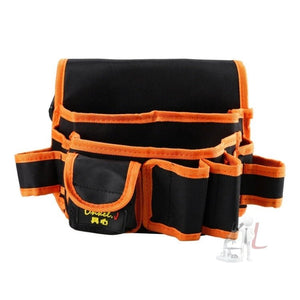 Onkel.J Electrician Waist Bag Canvas Multifunctional Tool Bag Woodworking Fitter Bag - laboratorydeal
