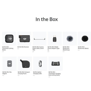 Original DJI Mic Mini (1 TX + 1 RX), 1 TX + 1 RX - laboratorydeal
