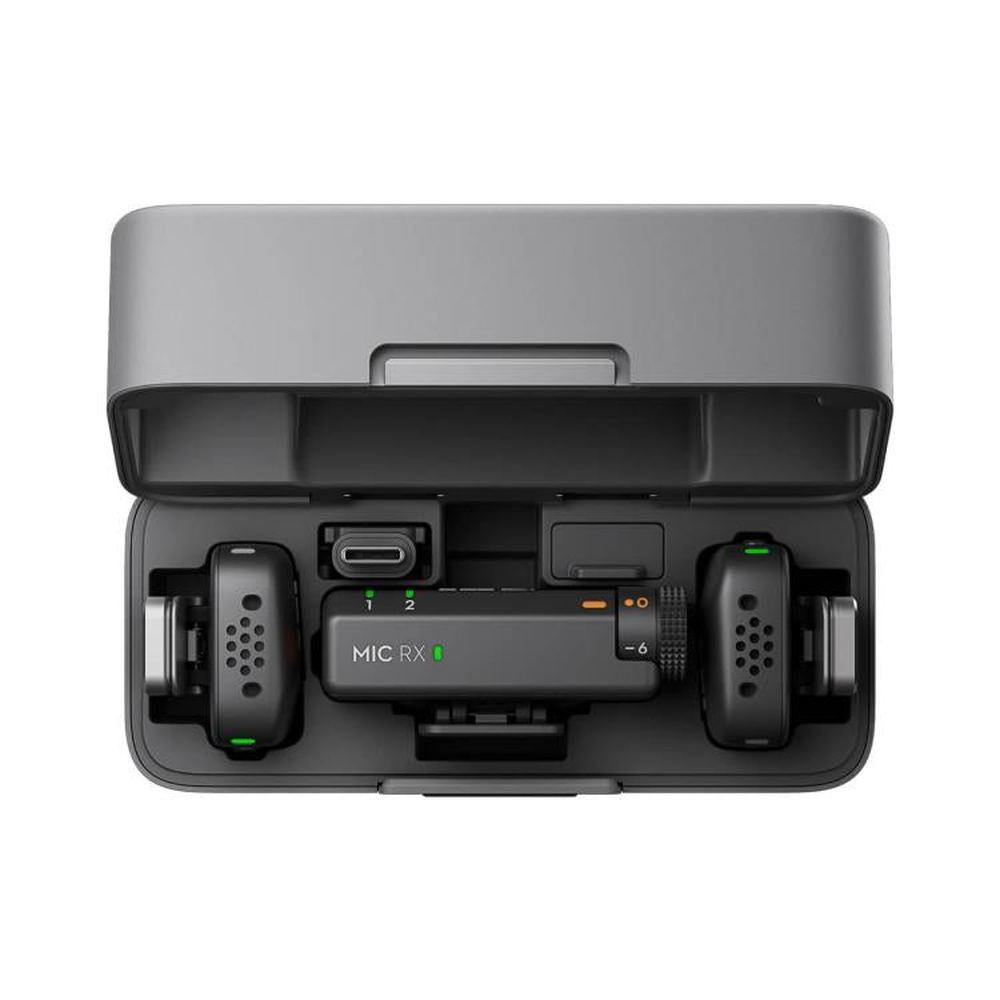 Original DJI Mic Mini (2 TX + 1 RX + Charging Case), 2 TX + 1 RX + Charging Case - laboratorydeal