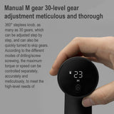 Original Xiaomi Mijia Household Brushless Smart Screen Display Electric Drill, US Plug, Brushless Electric Drill