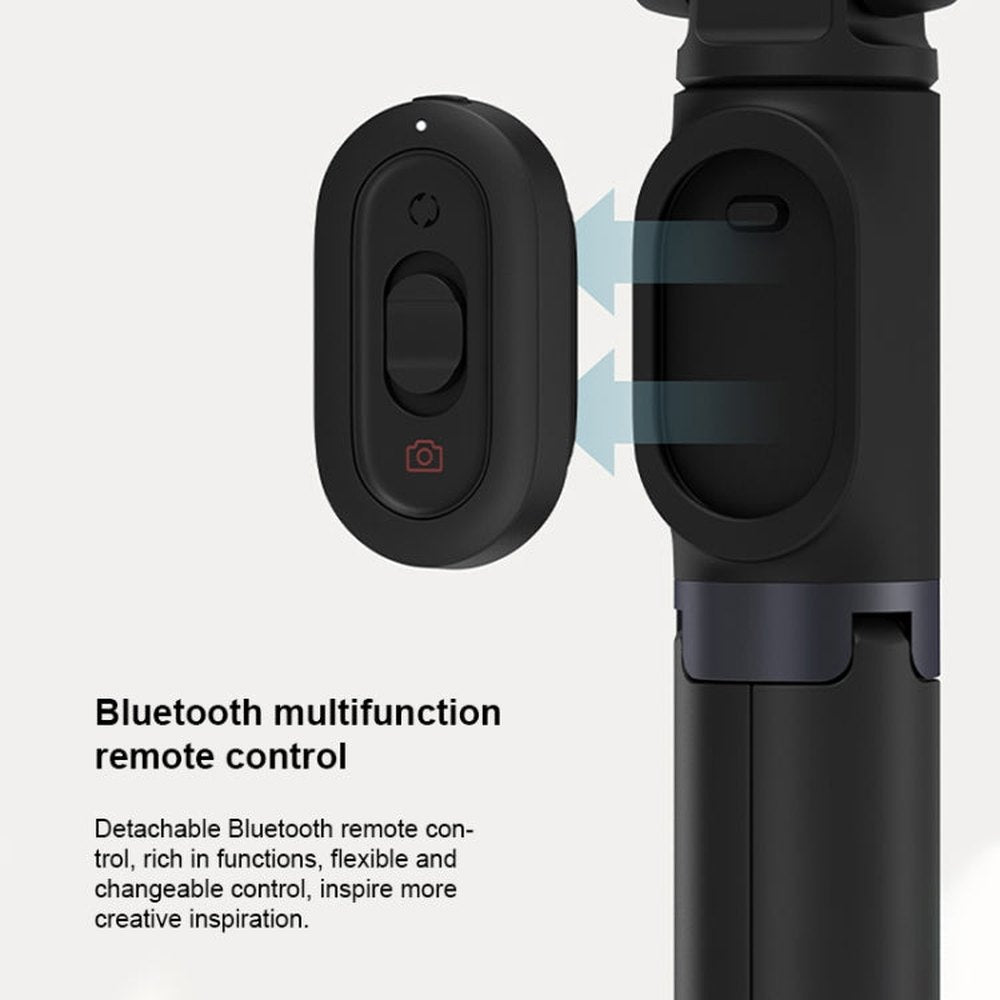 Original Xiaomi Mijia XMZPGO5YM Zoom Foldable Extendable Monopod Bluetooth Tripod Selfie Stick - laboratorydeal