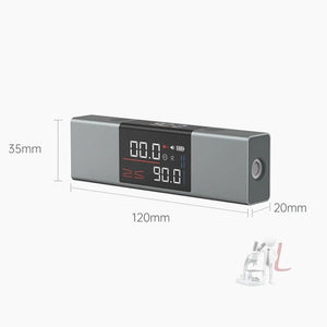 Original Xiaomi Youpin LI1 DUKA Laser Angle Casting Instrument Goniometer, Dual Laser Version with Holder, Dual Laser Version with Holder