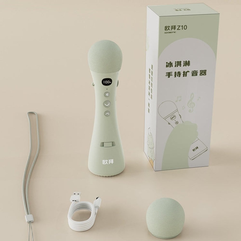 Oubai Z10 Bluetooth Wireless Microphone Voice Megaphone For Teacher, Basic Version, PPT Clicker Version - laboratorydeal