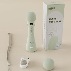 Oubai Z10 Bluetooth Wireless Microphone Voice Megaphone For Teacher, Basic Version, PPT Clicker Version - laboratorydeal