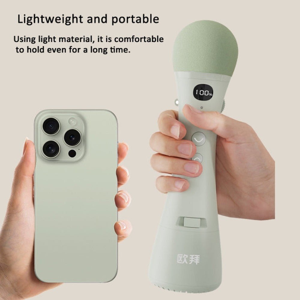 Oubai Z10 Bluetooth Wireless Microphone Voice Megaphone For Teacher, Basic Version, PPT Clicker Version - laboratorydeal