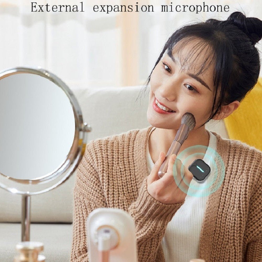 Outdoor Professional Noise - cancelling Wireless Lavalier Microphone, Type - C, Type - C+Apple Adapter, Type - C+External Microphone, Type - C+Apple Adapter+External Microphone - laboratorydeal