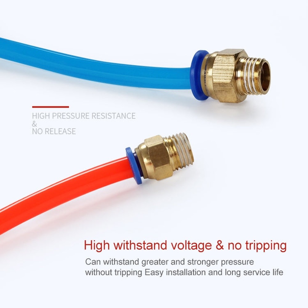 PC6-04 LAIZE 2pcs PC Male Thread Straight Pneumatic Quick Fitting Connector, PC4-01 (10pcs), PC4-02 (10pcs), PC4-M5 (10pcs), PC6-01 (10pcs), PC6-02 (10pcs), PC6-03 (10pcs), PC6-04 (2pcs), PC6-M5 (10pcs), PC8-01 (10pcs), PC8-02 (10pcs), PC8-03 (10pcs)��...