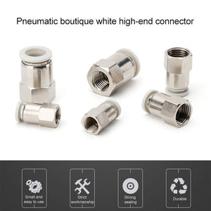 PCF6-02 LAIZE 2pcs Female Thread Straight Pneumatic Quick Fitting Connector, PCF4-01 (10pcs), PCF4-02 (10pcs), PCF6-01 (10pcs), PCF6-02 (2pcs), PCF6-03 (2pcs), PCF6-04 (1pc), PCF8-01 (2pcs), PCF8-02 (2pcs), PCF8-03 (1pc), PCF8-04 (1pc), PCF10-01 (1pc)�...
