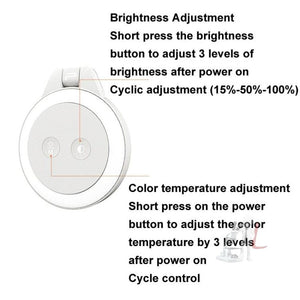 PGYTECH P - PG - 012 Cell Phone Magnetic Fill Light MagSafe Live Photo Shooting Photography Lights - laboratorydeal