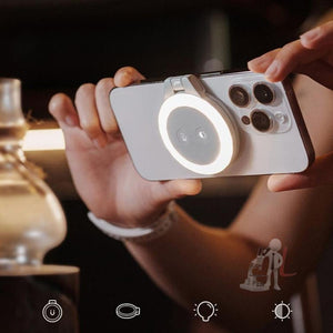 PGYTECH P - PG - 012 Cell Phone Magnetic Fill Light MagSafe Live Photo Shooting Photography Lights - laboratorydeal