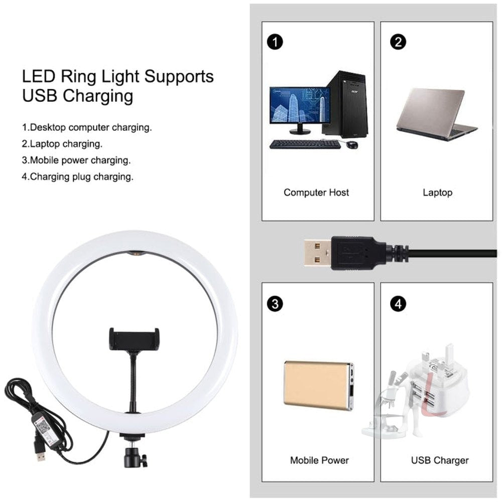 PULUZ 11.8 inch 30cm RGBW Light + 1.65m Mount Curved Surface RGBW Dimmable LED Ring Selfie Vlogging Light Live Broadcast Kits with Cold Shoe Tripod Adapter & Phone Clamp & Remote Control, 11.8 inch RGBW+1.65m Tripod - laboratorydeal