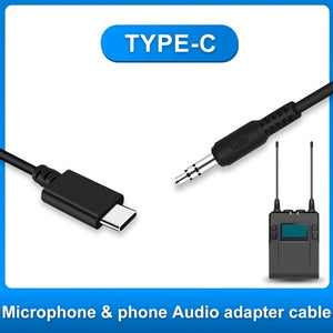 PULUZ 3.5mm TRRS Male to Type - C / USB - C Male Live Microphone Audio Adapter Spring Coiled Cable for Samsung, Huawei and Smartphones, Cable Stretching to 100cm, 3.5mm Male to Type - C - laboratorydeal