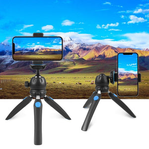 PULUZ Mini VLOG Live Stabilizer Stand Tripod with Phone Clamp for Smartphones, Mini VLOG Live Stabilizer(Blue), Mini VLOG Live Stabilizer(Red) - laboratorydeal