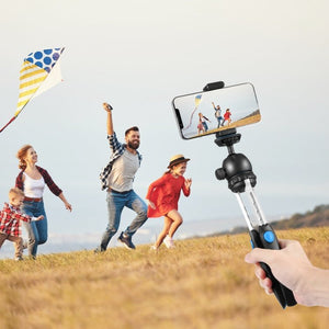 PULUZ Mini VLOG Live Stabilizer Stand Tripod with Phone Clamp for Smartphones, Mini VLOG Live Stabilizer(Blue), Mini VLOG Live Stabilizer(Red) - laboratorydeal