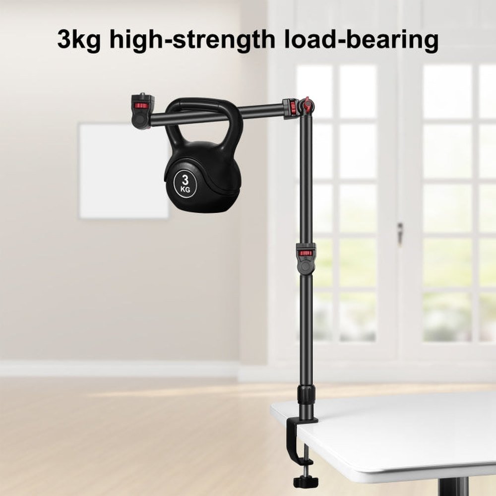 PULUZ Overhead Camera Mount C - Clamp Desk Stand Live Holder - laboratorydeal