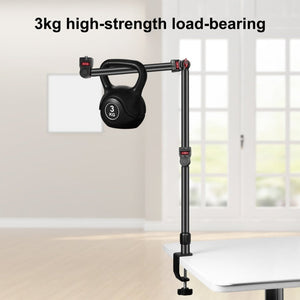 PULUZ Overhead Camera Mount C - Clamp Desk Stand Live Holder - laboratorydeal