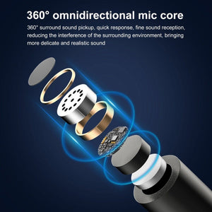 PULUZ Wireless Lavalier Noise Reduction Reverb Microphones for Type - C Phone, Type - C Receiver and Dual Microphones, Type - C Receiver and Dual Microphones - laboratorydeal