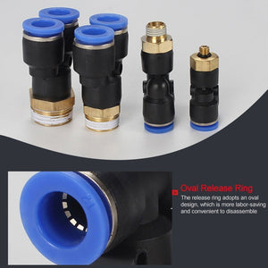 PX6-02 LAIZE 2pcs Plastic Y-type Tee Male Thread Pneumatic Quick Connector, PX4-01 (10pcs), PX4-02 (10pcs), PX4-M5 (10pcs), PX6-01 (10pcs), PX6-02 (2pcs), PX6-03 (2pcs), PX6-04 (2pcs), PX6-M5 (10pcs), PX8-01 (2pcs), PX8-02 (2pcs), PX8-03 (2pcs)��������...