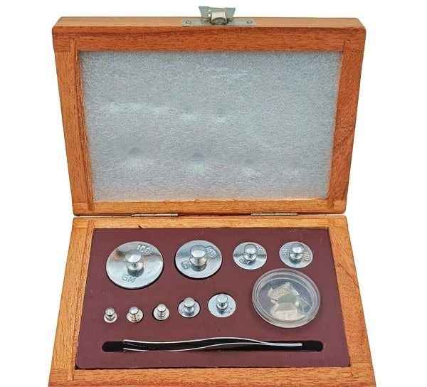 LABPRO Physical Weight Box 100GM Brass, for Laboratory LBAPRO