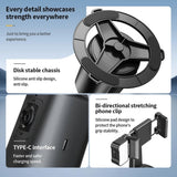 Pixel A200  Auto Tracking Gimbal Stabilizer 360 Degree Rotation Selfie Stick With Fill Light, A200 Set 1, A200 Set 2, A200 Set 3