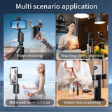 Pixel A200  Auto Tracking Gimbal Stabilizer 360 Degree Rotation Selfie Stick With Fill Light, A200 Set 1, A200 Set 2, A200 Set 3