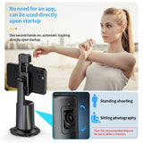 Pixel A200  Auto Tracking Gimbal Stabilizer 360 Degree Rotation Selfie Stick With Fill Light, A200 Set 1, A200 Set 2, A200 Set 3