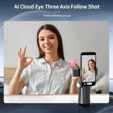 Pixel A200  Auto Tracking Gimbal Stabilizer 360 Degree Rotation Selfie Stick With Fill Light, A200 Set 1, A200 Set 2, A200 Set 3