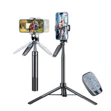 Pixel ST2 1.6m Anti Shake Selfie Stick Head Tripod Handheld Portable Folding Remote Control Outdoor Photo Stands, ST2