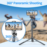 Pixel ST2 1.6m Anti Shake Selfie Stick Head Tripod Handheld Portable Folding Remote Control Outdoor Photo Stands, ST2