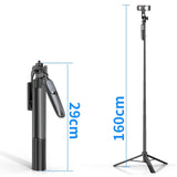Pixel ST2 1.6m Anti Shake Selfie Stick Head Tripod Handheld Portable Folding Remote Control Outdoor Photo Stands, ST2