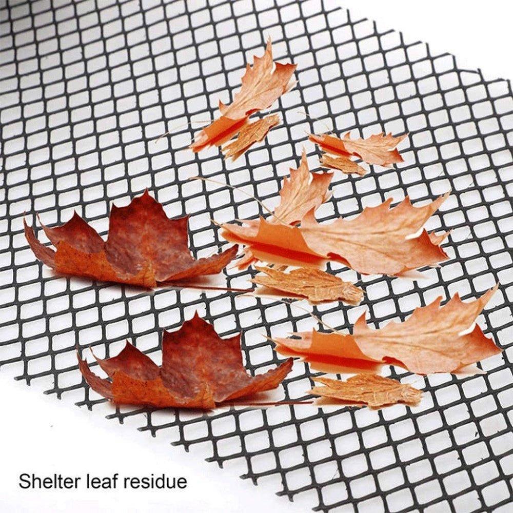 Plastic Gutter Guard Prevent Leaves or Debris From Clogging Downspouts and Drains, 16cm x 6m With 15pcs Nails, 18cm x 8m With 15pcs Nails, 18cm x 8m Without Nails - laboratorydeal