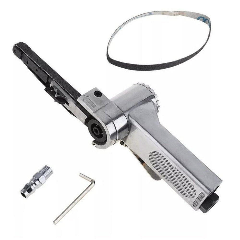 Pneumatic Belt Machine Pneumatic Sander Ring Belt Machine Polisher, 33x1cm, 52x2cm - laboratorydeal